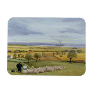 Sheep Farmer Isle of Sheppey Magnet