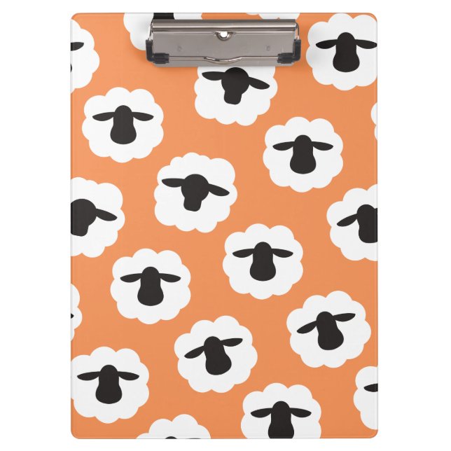 Sheep • Fibre Love {Any Colour} Clipboard (Front)