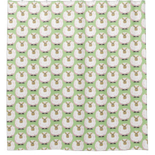 Sheep Flock Shower Curtain