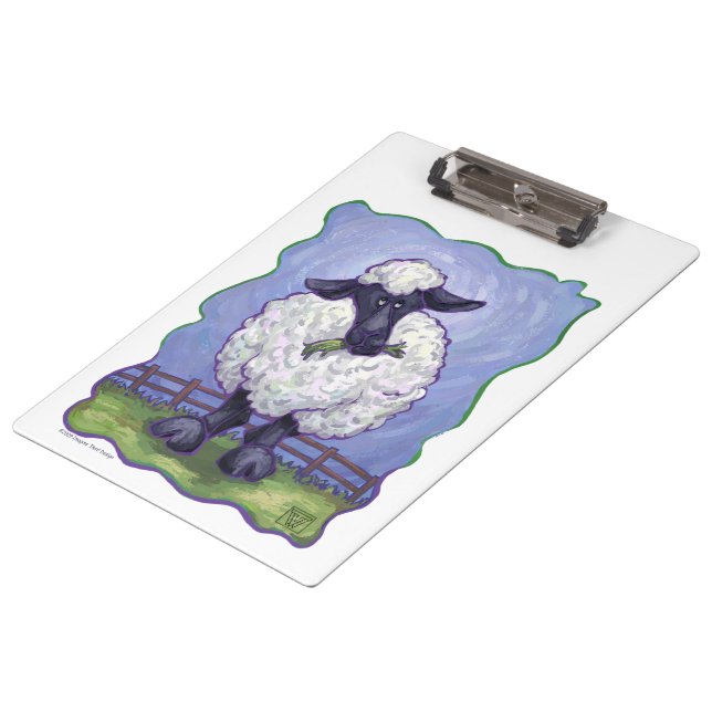 Sheep Gifts & Accessories Clipboard (Angled)
