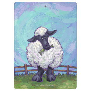 Sheep Gifts & Accessories Clipboard