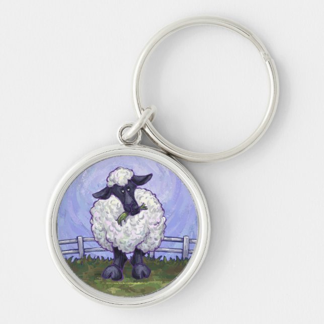 Sheep Gifts & Accessories Key Ring (Front)