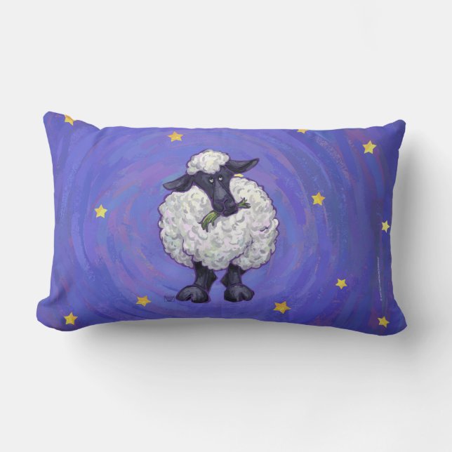 Sheep Gifts & Accessories Lumbar Cushion (Front)