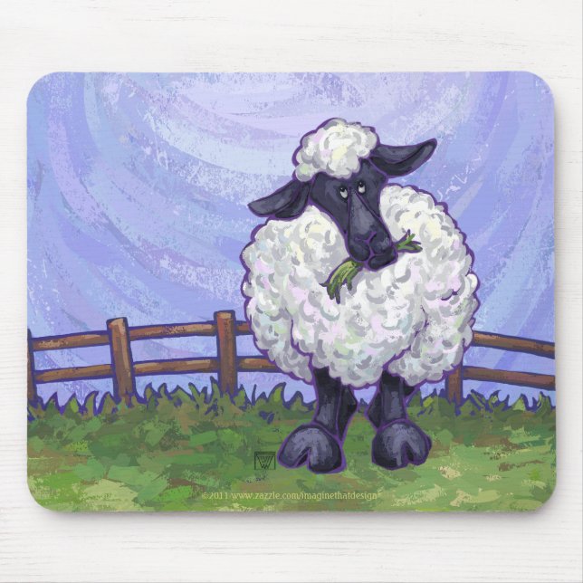 Sheep Gifts & Accessories Mouse Pad (Front)
