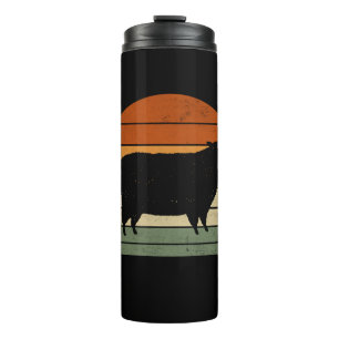 Sheep Gifts For Women Men Funny Sheep Farming Thermal Tumbler