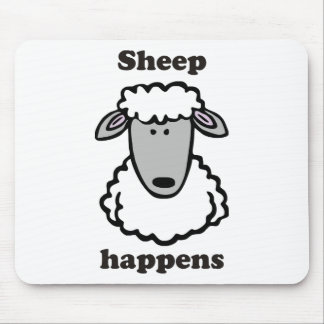 Sheep happens mouse pad