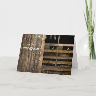 Sheep Happy Anniversary Card