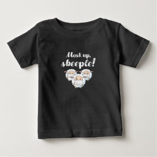Sheep in mask Animal Lovers Perfect Gift Baby T-Shirt