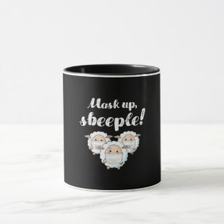 Sheep in mask | Animal Lovers Perfect Gift Mug