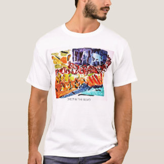 SHEEP IN THE ROAD T-Shirt