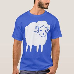 Sheep Kawaii Farmer Farm Animal T-Shirt