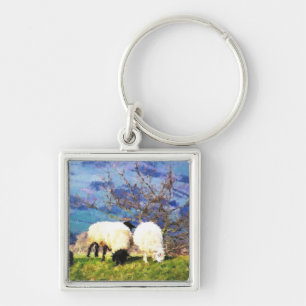 SHEEP KEY RING