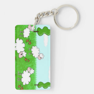 Sheep Key Ring