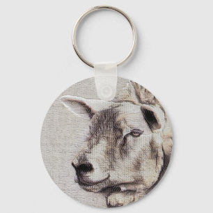 SHEEP KEY RING
