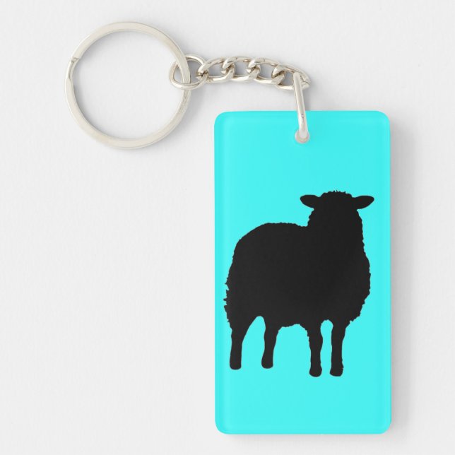 sheep keychain (Front)