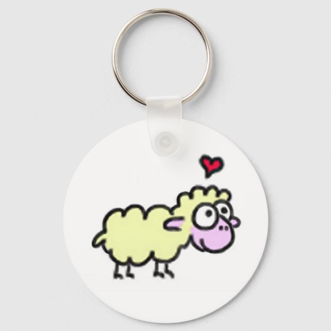 Sheep Keychain (Front)