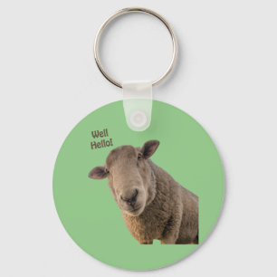Sheep Keychain