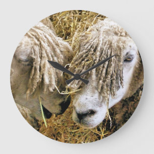 SHEEP LARGE CLOCK