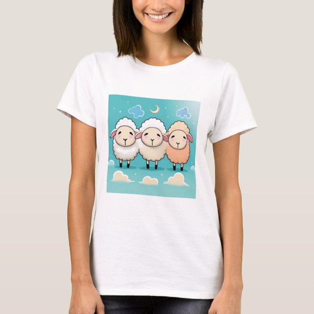 Sheep Life A-002 T-Shirt (Front)