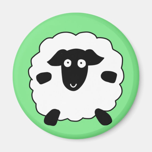 Sheep Magnet (Front)