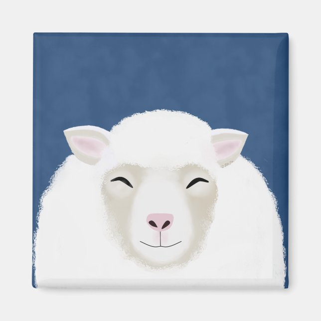 Sheep Magnet (Front)