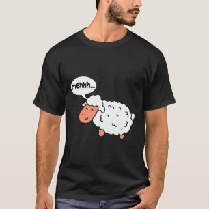 Sheep Mehhh Animal Lover Farmer Funny Tee UAsAL