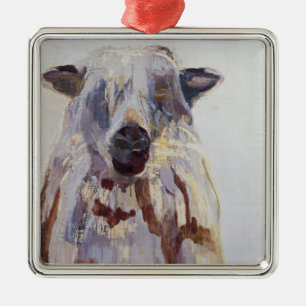 Sheep Metal Ornament