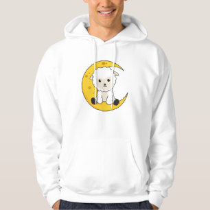 Sheep Moon Good Night Cheap Count Sweet Animals Hoodie