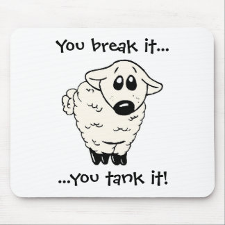 sheep mouse pad
