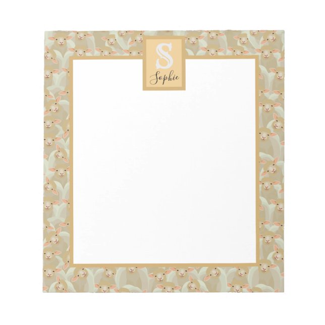 Sheep Notepad (Front)