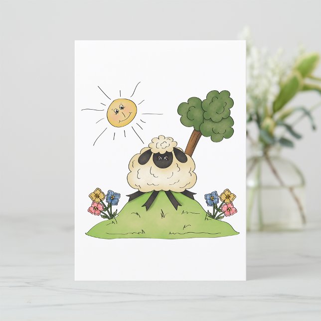 Sheep On A Hill Invitations (Creator Uploaded)