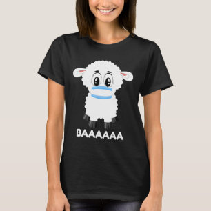Sheep or lamb in mask baaaaaaa T-Shirt