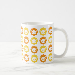 sheep orange coffee mug