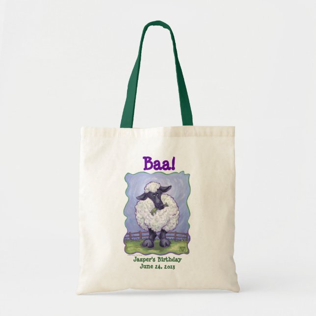 Sheep Party Centre Tote Bag (Front)