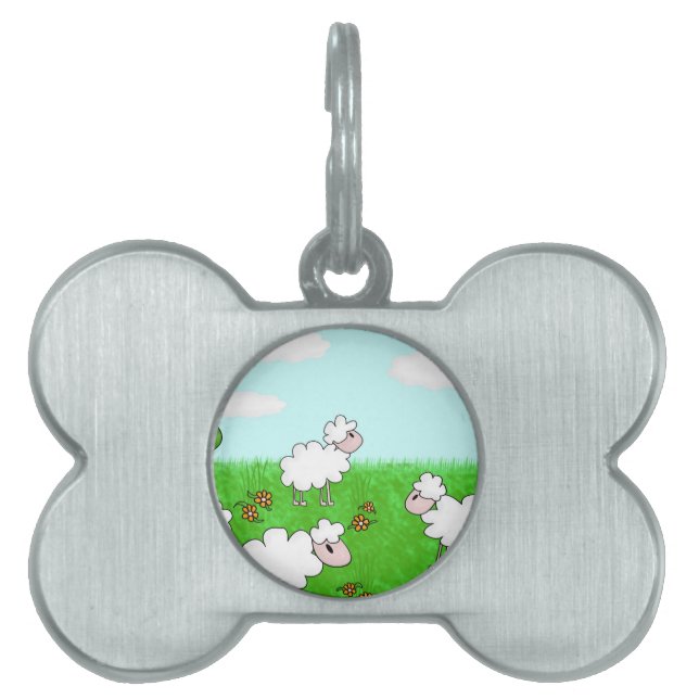 Sheep Pet Tag (Front)