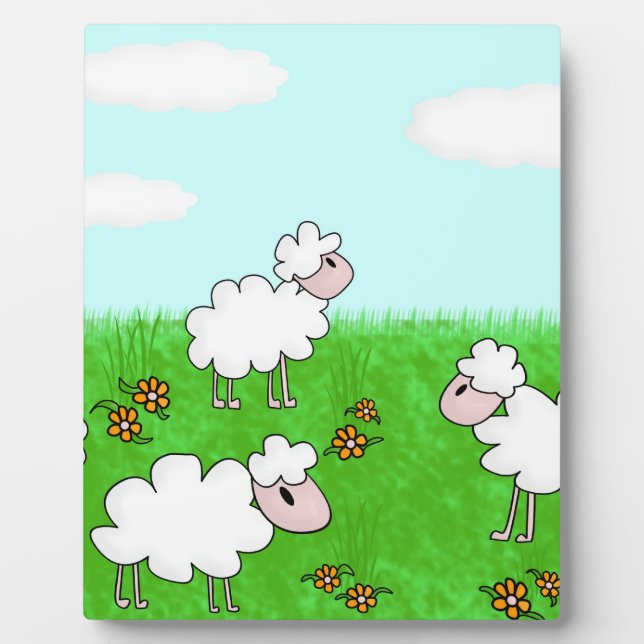 Sheep Plaque (Front)