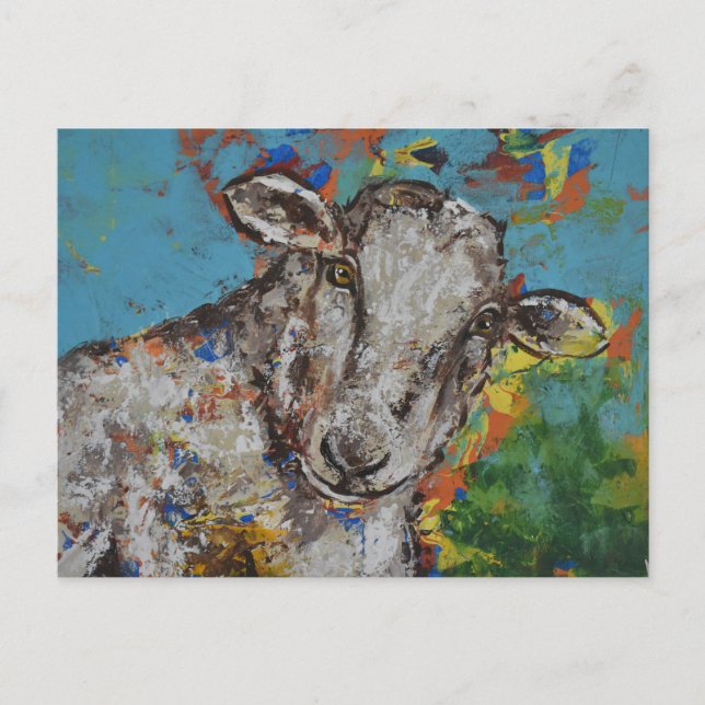 Sheep Postcard (Front)
