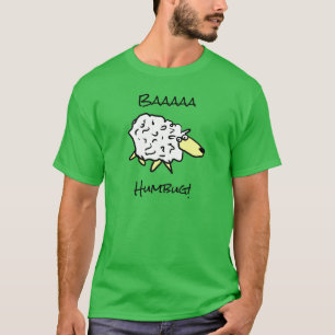 Sheep Says Baaaa Humbug -  Christmas T-Shirt