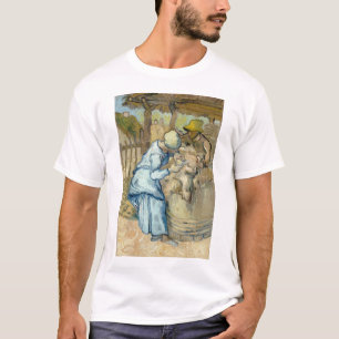 Sheep Shearer after Millet by Vincent Van Gogh T-Shirt