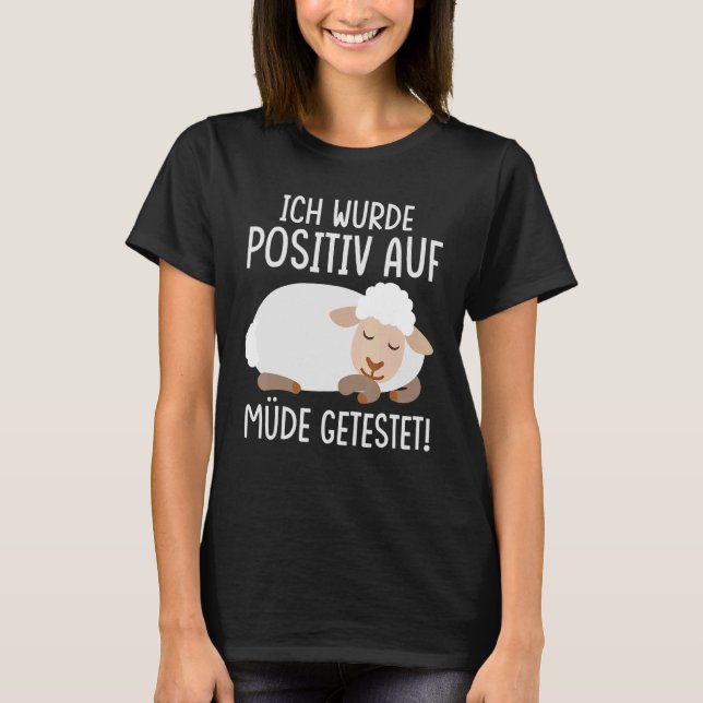 Sheep Sleep Pyjamas T-Shirt (Front)