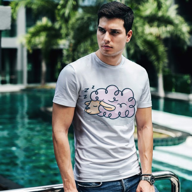 Sheep Sleeping   T-Shirt (Creator Uploaded)