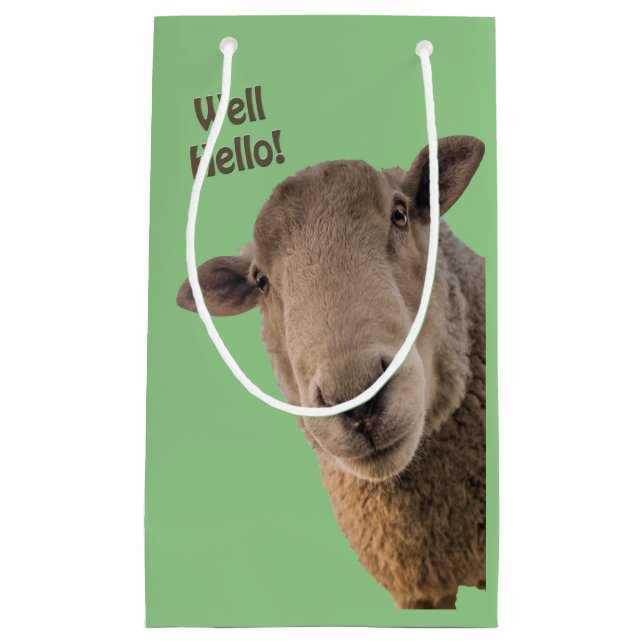 Sheep Small Gift Bag (Front)