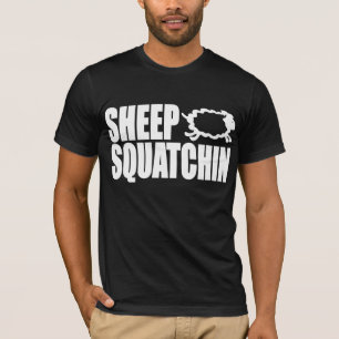 SHEEP SQUATCHIN Monsters & Mysteries SHEEPSQUATCH T-Shirt