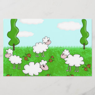 Sheep Stationery