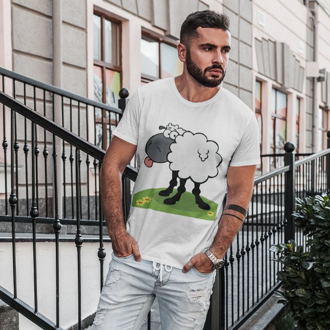 Sheep Sticking Tongue Out T-Shirt (Creator Uploaded)