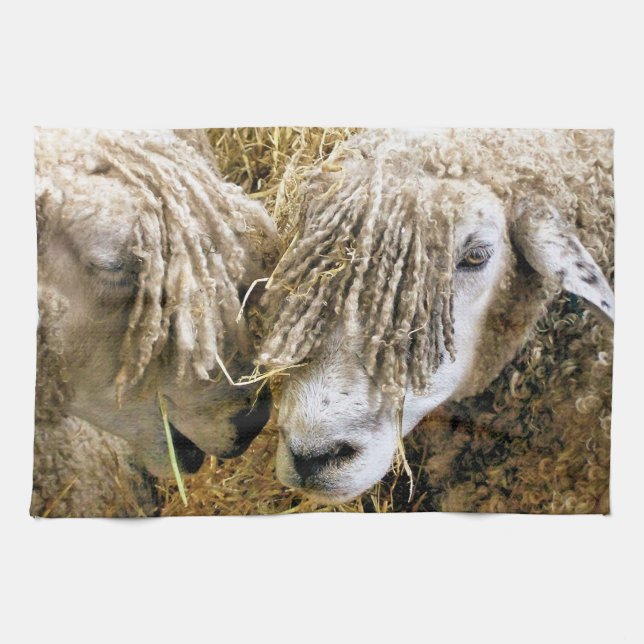 SHEEP TEA TOWEL (Horizontal)