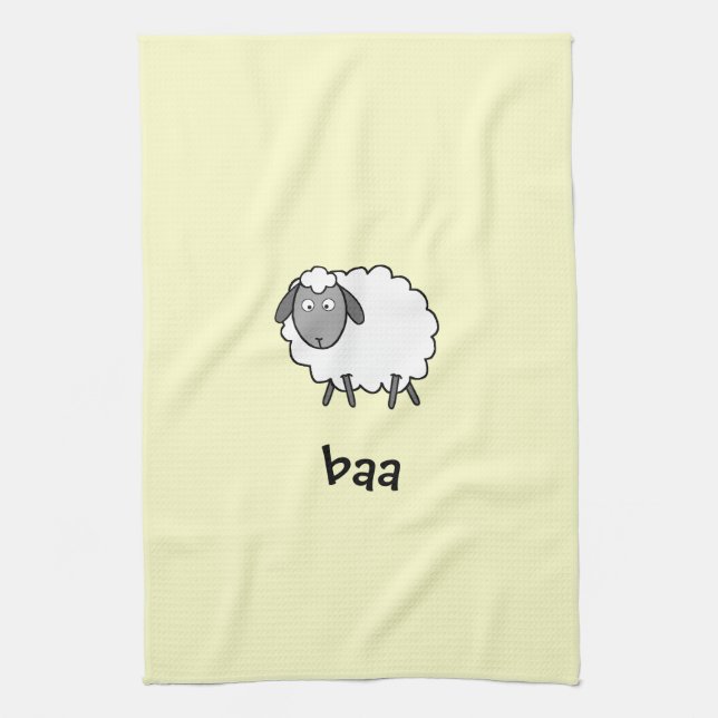 Sheep Tea Towel (Vertical)