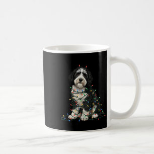 Sheepadoodle Christmas I'm Fine Everything Is Fine Coffee Mug