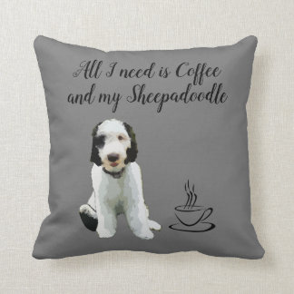 Sheepadoodle Cushion