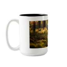 Sheepadoodle In Forest Mug